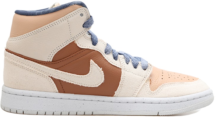 (W) 에어 조던 1 미드 '샌디 화이트 베어' (커스텀) DM9126-104(Team拾玖-棕色小熊S-BOX) Lookbook (W) 에어 조던 1 미드 '샌디 화이트 베어' (커스텀) DM9126-104(Team拾玖-棕色小熊S-BOX)