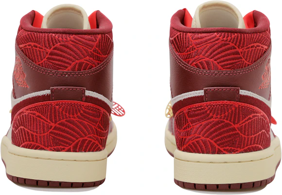 (W) 에어 조던 1 미드 '비단처럼 고운 레드' (Custom Shoes) DZ2820-601(Team拾玖-吉祥婚鞋S-BOX) Purchase (W) 에어 조던 1 미드 '비단처럼 고운 레드' (Custom Shoes) DZ2820-601(Team拾玖-吉祥婚鞋S-BOX)
