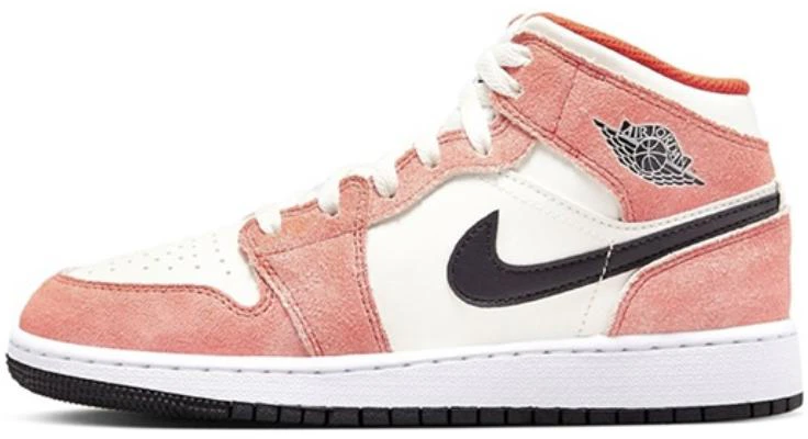 【定製球鞋】Jordan Air Jordan 1 mid OKHR 草莓冰淇淋 貼布 愛心 可愛 防滑耐磨 中筒 復古籃球鞋 女款 黑橙 白黃 Cheap 【定製球鞋】Jordan Air Jordan 1 mid OKHR 草莓冰淇淋 貼布 愛心 可愛 防滑耐磨 中筒 復古籃球鞋 女款 黑橙 白黃