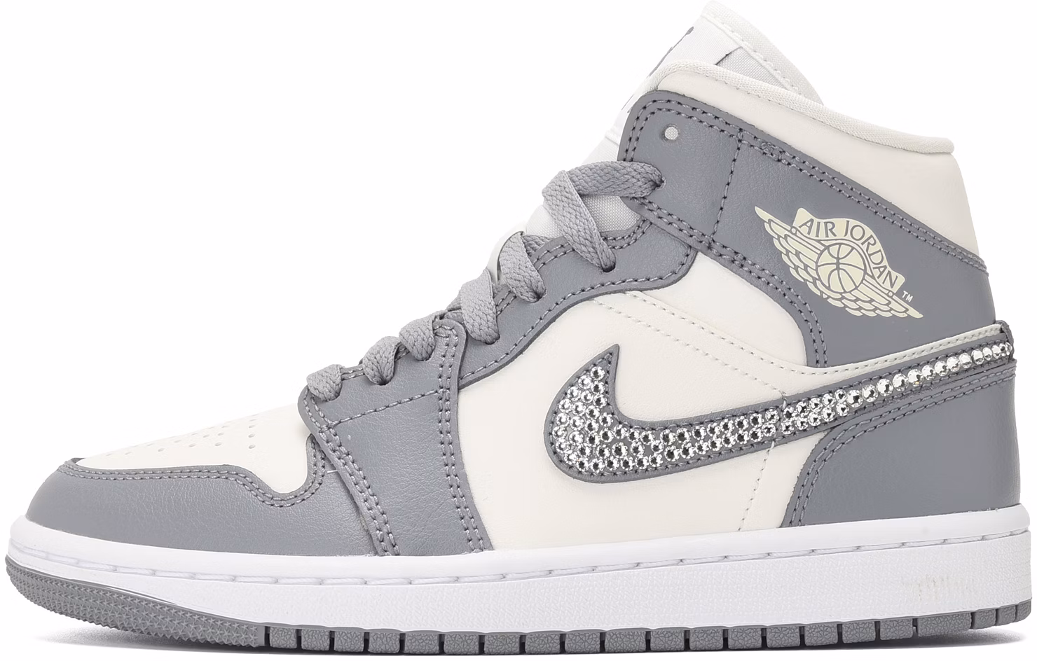 custom-shoes-women-air-jordan-1-mid-swarovski-crystal-grey-white