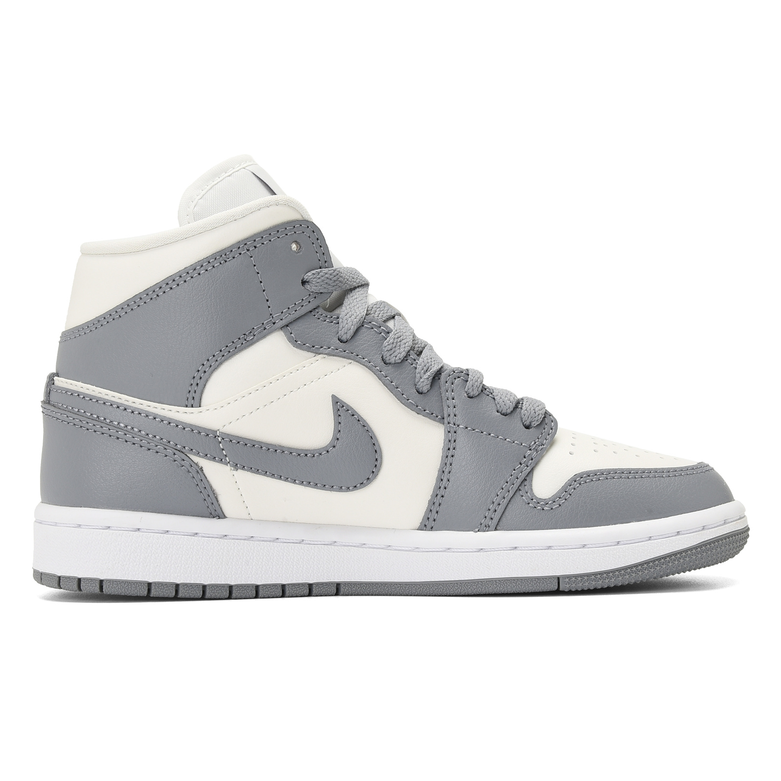 Order (W) [定制鞋] Air Jordan 1 Mid '施华洛世奇水晶灰白' BQ6472-115(Team23-水晶钻-灰白)