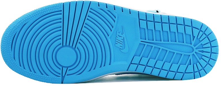 【定制球鞋】喬丹 Air Jordan 1 北卡藍 藍色海洋 氣泡海浪 中幫 復古籃球鞋 女款 北卡藍 Details for 【定制球鞋】喬丹 Air Jordan 1 北卡藍 藍色海洋 氣泡海浪 中幫 復古籃球鞋 女款 北卡藍