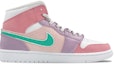 Order (W) Zapatillas Personalizadas Air Jordan 1 Mid "San Valentín" 554725-129(TeamE-女款恋爱巷喷绘紫粉)