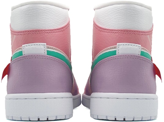 (W) Zapatillas Personalizadas Air Jordan 1 Mid "San Valentín" 554725-129(TeamE-女款恋爱巷喷绘紫粉) Shop (W) Zapatillas Personalizadas Air Jordan 1 Mid "San Valentín" 554725-129(TeamE-女款恋爱巷喷绘紫粉)