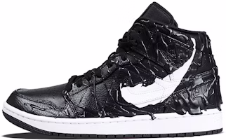 【訂製球鞋】Jordan Air Jordan 1 Mid 超級英雄系列 毒液 侵蝕 噴繪 特殊訂製材料 潮流百搭 中幫 籃球鞋 女款 黑色 Buy 【訂製球鞋】Jordan Air Jordan 1 Mid 超級英雄系列 毒液 侵蝕 噴繪 特殊訂製材料 潮流百搭 中幫 籃球鞋 女款 黑色