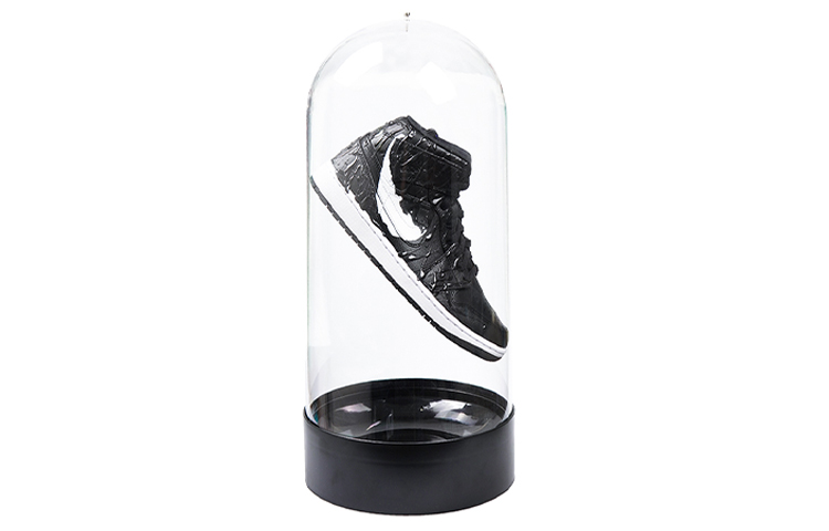 Purchase 【訂製球鞋】Jordan Air Jordan 1 Mid 超級英雄系列 毒液 侵蝕 噴繪 特殊訂製材料 潮流百搭 中幫 籃球鞋 女款 黑色