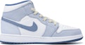 Order (W) 【定制鞋款】Air Jordan 1 Mid“白蓝心动” DQ8423-014(Team94-爱意心语)