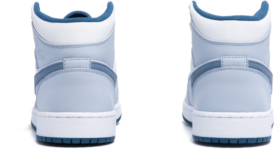 【定製球鞋】 Jordan Air Jordan 1 Mid 愛意心語 百搭 解構 防滑 中筒 板鞋 女款 白藍 Shop 【定製球鞋】 Jordan Air Jordan 1 Mid 愛意心語 百搭 解構 防滑 中筒 板鞋 女款 白藍