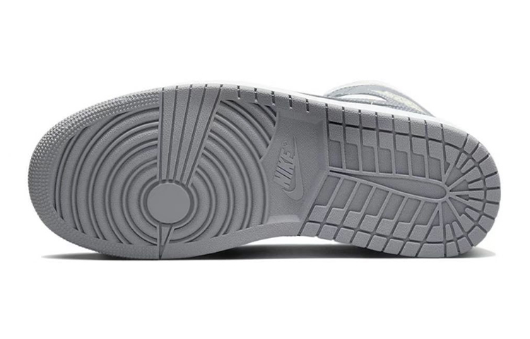 Purchase (W) [Sepatu Kustom] Air Jordan 1 Mid 'Wild Crane Little Daisy Abu Putih' BQ6472-115(TeamB-情人节女款灰白)