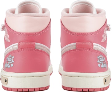 【客製化球鞋】Jordan Air Jordan 1 Mid 跃动青春 童心未泯 甜妹 禮盒 高筒 復古籃球鞋 女款 粉 Purchase 【客製化球鞋】Jordan Air Jordan 1 Mid 跃动青春 童心未泯 甜妹 禮盒 高筒 復古籃球鞋 女款 粉