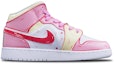 Order 【定制球鞋】 Jordan Air Jordan 1 Mid 動漫主題定制 美少女戰士 月野兔 中幫 籃球鞋 女款 粉
