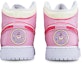 Shop 【定制球鞋】 Jordan Air Jordan 1 Mid 動漫主題定制 美少女戰士 月野兔 中幫 籃球鞋 女款 粉