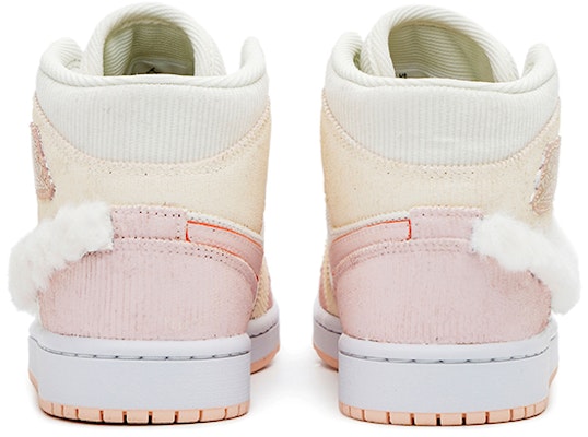 【訂製球鞋】Jordan Air Jordan 1 Mid SE 兔年限定 CNY 毛絨鉤子 高幫 復古籃球鞋 女款 白粉 Purchase 【訂製球鞋】Jordan Air Jordan 1 Mid SE 兔年限定 CNY 毛絨鉤子 高幫 復古籃球鞋 女款 白粉