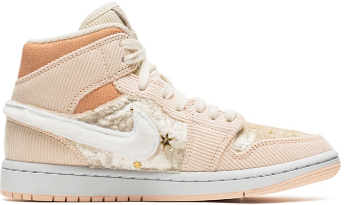 (W) 에어 조던 1 미드 SE '코듀로이 발렌타인' (77자) DA8009-108(TeamB-情人节星月白粉S-BOX) Lookbook (W) 에어 조던 1 미드 SE '코듀로이 발렌타인' (77자) DA8009-108(TeamB-情人节星月白粉S-BOX)