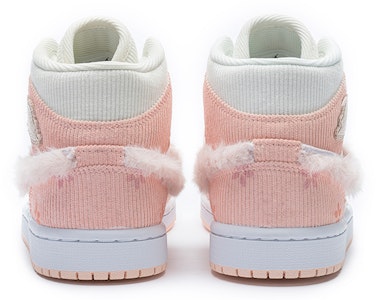 【定制球鞋】 Jordan Air Jordan 1 Mid SE “燈芯絨” 小狐狸 毛絨鉤子 花瓣 特殊鞋帶 燈芯絨 中幫 復古籃球鞋 女款 粉白 Purchase 【定制球鞋】 Jordan Air Jordan 1 Mid SE “燈芯絨” 小狐狸 毛絨鉤子 花瓣 特殊鞋帶 燈芯絨 中幫 復古籃球鞋 女款 粉白