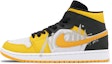 Buy (W) 에어 조던 1 미드 SE '상큼 레몬 자몽' (Custom Shoes) CV5276-107(Team53-女款柠檬柚子S-BOX)
