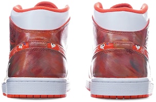 (W) Zapatillas Personalizadas Air Jordan 1 Mid SE 'Graffiti Halloween' DM3531-800(TeamT-男女款万圣节涂鸦金橙白) Shop (W) Zapatillas Personalizadas Air Jordan 1 Mid SE 'Graffiti Halloween' DM3531-800(TeamT-男女款万圣节涂鸦金橙白)