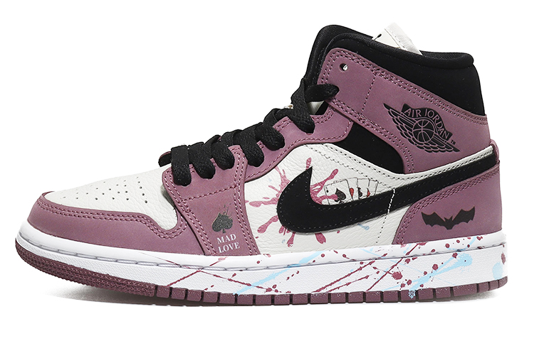 [Custom Shoes] (Women) Air Jordan 1 Mid SE 'Multicolor Splatter'