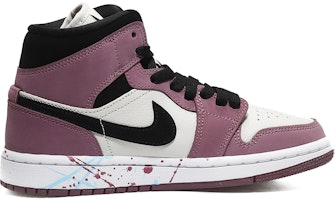 (W) 【カスタムシューズ】(女性用) エアジョーダン1 ミッドSE 'マルチカラースプラッター' DC7267-500(Team10-浆果女) Order (W) 【カスタムシューズ】(女性用) エアジョーダン1 ミッドSE 'マルチカラースプラッター' DC7267-500(Team10-浆果女)