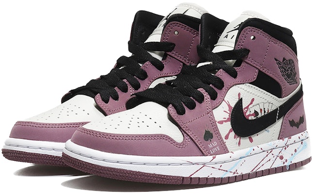 (W) 에어 조던 1 미드 SE '멀티컬러 스플래터' (커스텀) DC7267-500(Team10-浆果女) Lookbook (W) 에어 조던 1 미드 SE '멀티컬러 스플래터' (커스텀) DC7267-500(Team10-浆果女)