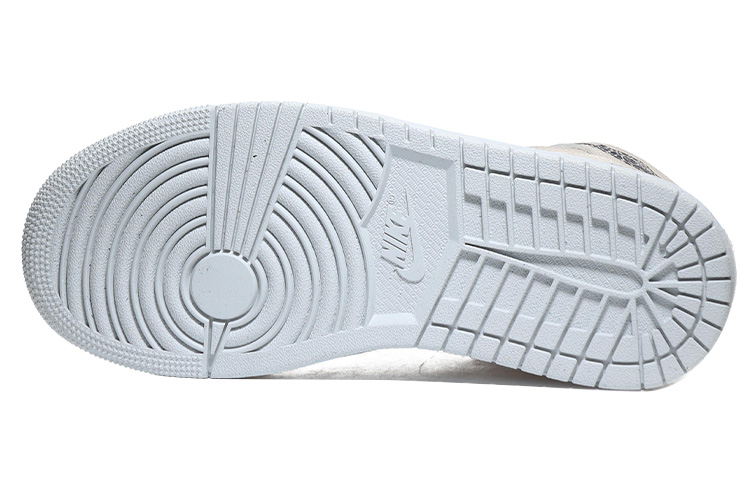 Details for (W) [Sepatu Custom] Air Jordan 1 Mid SE 'Pasir Putih - Bangau & Hijau Pinus' DM9126-104(Team10-仙鹤松针QD)