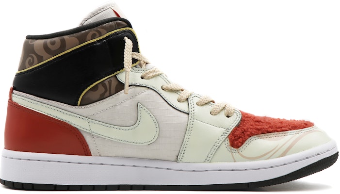 (W) Jordan 1 Mid SE "Conejo Vaporoso" CNY DQ6078-100(Team17-摇粒绒祥云) Order (W) Jordan 1 Mid SE "Conejo Vaporoso" CNY DQ6078-100(Team17-摇粒绒祥云)