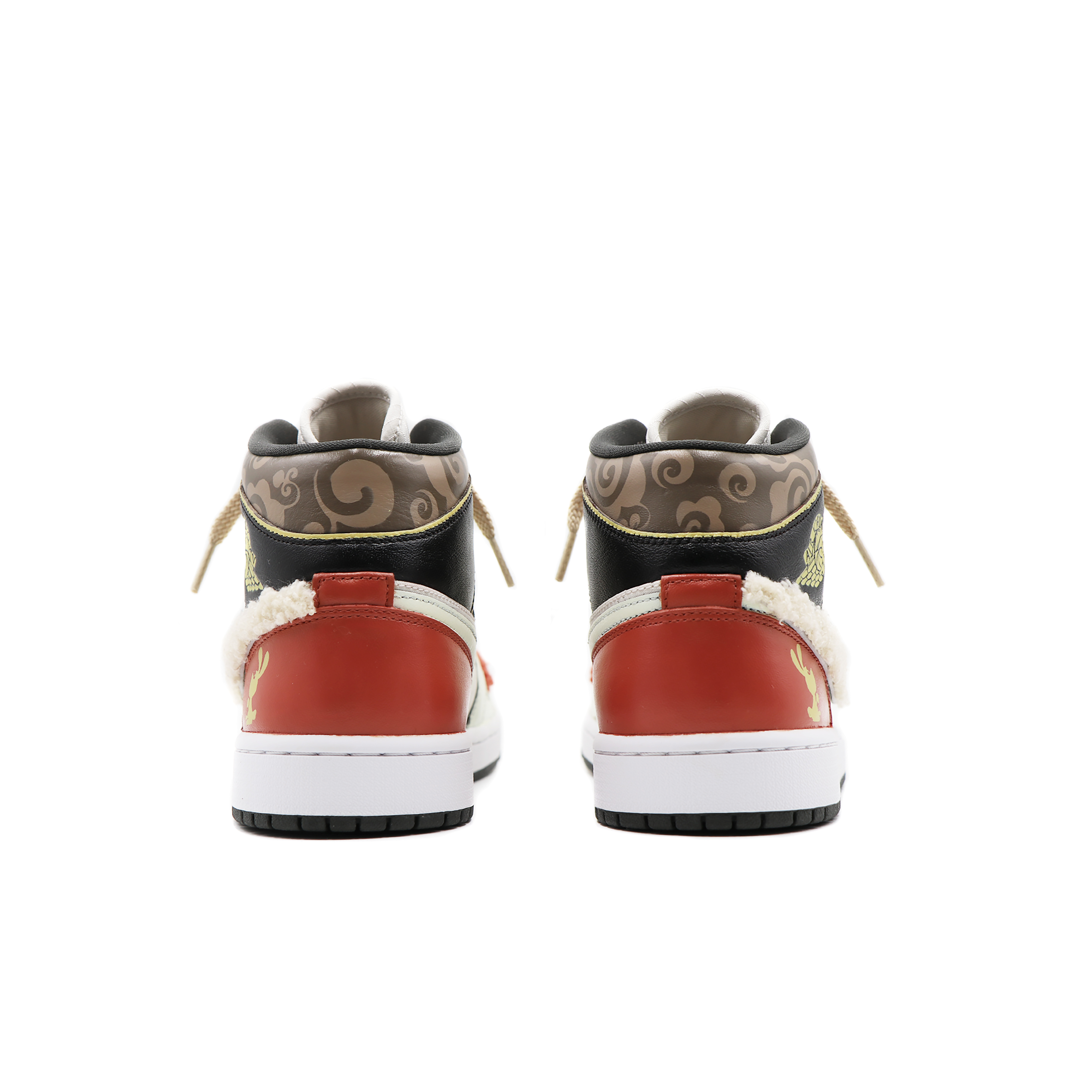 Purchase (W) Jordan 1 Mid SE "Conejo Vaporoso" CNY DQ6078-100(Team17-摇粒绒祥云)