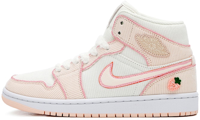 【定制球鞋】 Jordan Air Jordan 1 Mid SE 氣泡水母 可愛 草莓白巧 中幫 復古籃球鞋 女款 粉色 Buy 【定制球鞋】 Jordan Air Jordan 1 Mid SE 氣泡水母 可愛 草莓白巧 中幫 復古籃球鞋 女款 粉色