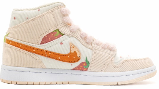 (W) エアジョーダン1 MID SE "ストロベリーミルクシェイク" (カスタム) DA8009-108(TeamR-女款草莓粉红) Order (W) エアジョーダン1 MID SE "ストロベリーミルクシェイク" (カスタム) DA8009-108(TeamR-女款草莓粉红)