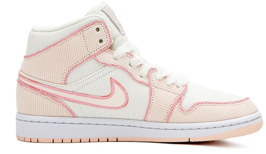 【定制球鞋】 Jordan Air Jordan 1 Mid SE 氣泡水母 可愛 草莓白巧 中幫 復古籃球鞋 女款 粉色 Order 【定制球鞋】 Jordan Air Jordan 1 Mid SE 氣泡水母 可愛 草莓白巧 中幫 復古籃球鞋 女款 粉色
