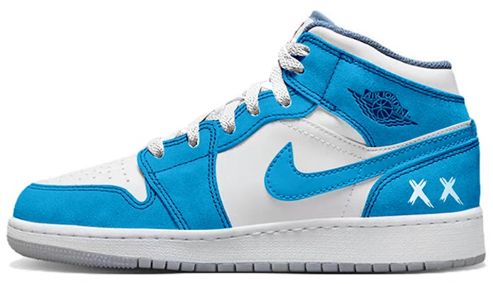 (W) 에어 조던 1 미드 '타이드 워시 UNC' (커스텀) DR6235-401(TeamY-女款冰河世纪北卡蓝) Buy (W) 에어 조던 1 미드 '타이드 워시 UNC' (커스텀) DR6235-401(TeamY-女款冰河世纪北卡蓝)
