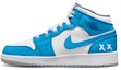 Buy (W) 에어 조던 1 미드 '타이드 워시 UNC' (커스텀) DR6235-401(TeamY-女款冰河世纪北卡蓝)