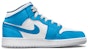 (W) 에어 조던 1 미드 '타이드 워시 UNC' (커스텀) DR6235-401(TeamY-女款冰河世纪北卡蓝)