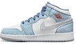 Details for (W) 에어 조던 1 미드 '타이드 워시 UNC' (커스텀) DR6235-401(TeamY-女款冰河世纪北卡蓝)