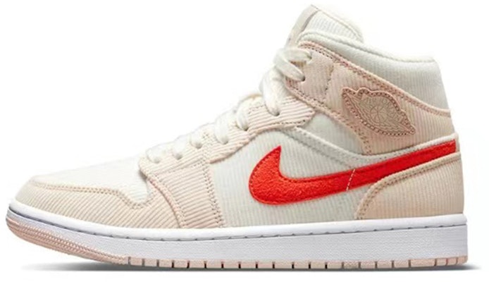 【訂製球鞋】Jordan Air Jordan 1 Mid SE CNY 新年訂製 兔年 絨毛鉤子 復古籃球鞋 女款 白粉 Sizing 【訂製球鞋】Jordan Air Jordan 1 Mid SE CNY 新年訂製 兔年 絨毛鉤子 復古籃球鞋 女款 白粉