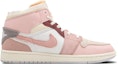 Lookbook 【訂製籃球鞋】Jordan Air Jordan 1 Mid SE Craft 粉色娃娃 百搭 中筒 復古籃球鞋 女款 粉色