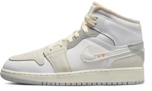 【訂製籃球鞋】Jordan Air Jordan 1 Mid SE Craft 粉色娃娃 百搭 中筒 復古籃球鞋 女款 粉色 Details for 【訂製籃球鞋】Jordan Air Jordan 1 Mid SE Craft 粉色娃娃 百搭 中筒 復古籃球鞋 女款 粉色