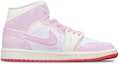 Order 【客製化球鞋】Jordan Air Jordan 1 Mid 光變溫變 美少女戰士 愛心變身器 特殊鞋盒 中幫 復古籃球鞋 女款 米粉