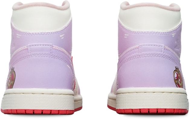 【客製化球鞋】Jordan Air Jordan 1 Mid 光變溫變 美少女戰士 愛心變身器 特殊鞋盒 中幫 復古籃球鞋 女款 米粉 Sizing 【客製化球鞋】Jordan Air Jordan 1 Mid 光變溫變 美少女戰士 愛心變身器 特殊鞋盒 中幫 復古籃球鞋 女款 米粉
