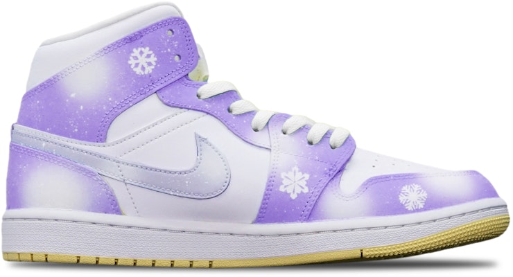 (W) 에어 조던 1 미드 크리스마스 눈꽃 라벤더 (스페셜 박스+테디베어) BQ6472-701-486844 Lookbook (W) 에어 조던 1 미드 크리스마스 눈꽃 라벤더 (스페셜 박스+테디베어) BQ6472-701-486844