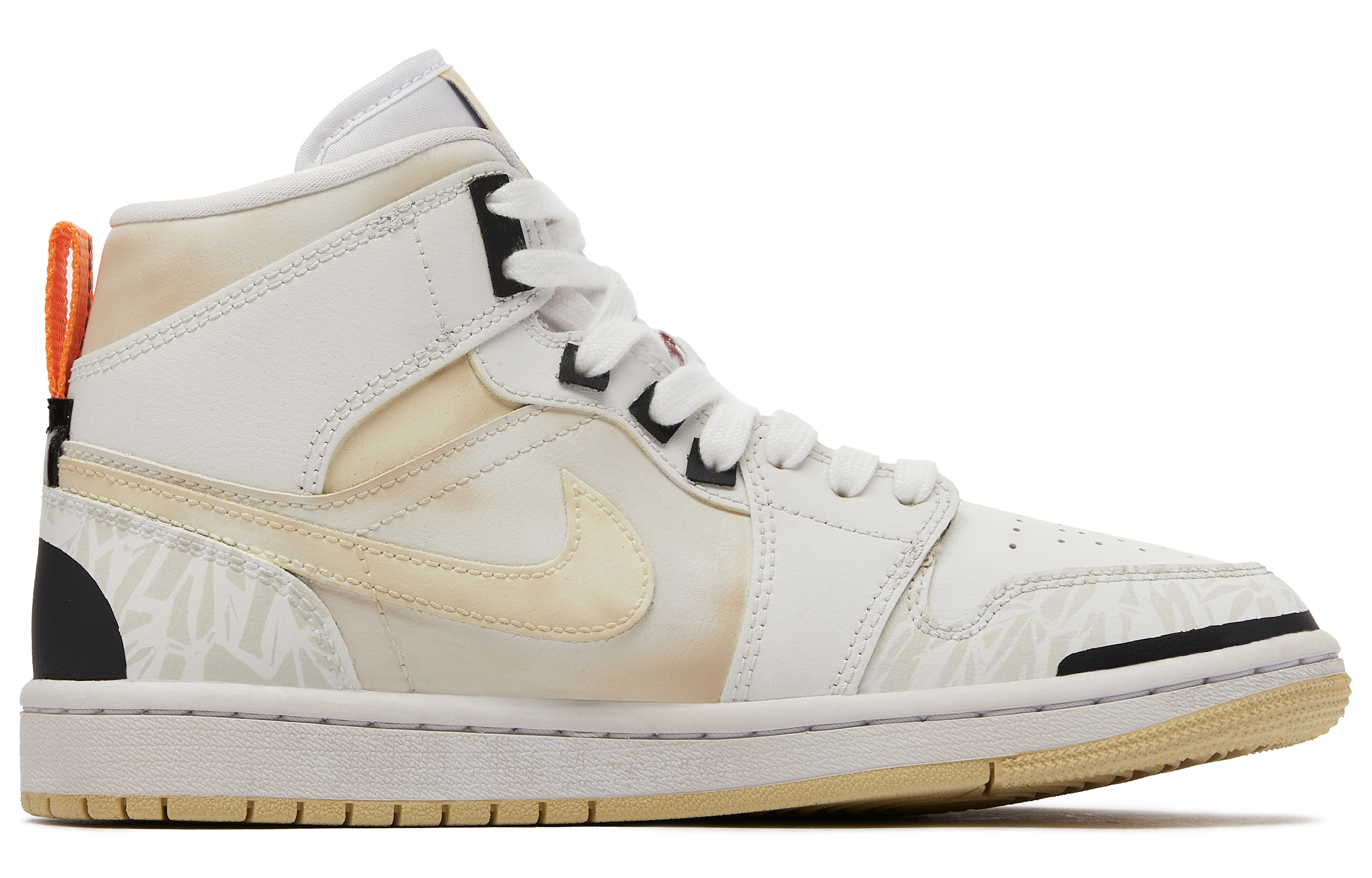 Lookbook 【訂製球鞋】 Jordan Air Jordan 1 retro 熊貓惡作劇 漫步 潮流復古 百搭 防滑耐磨 中筒 復古籃球鞋 女款