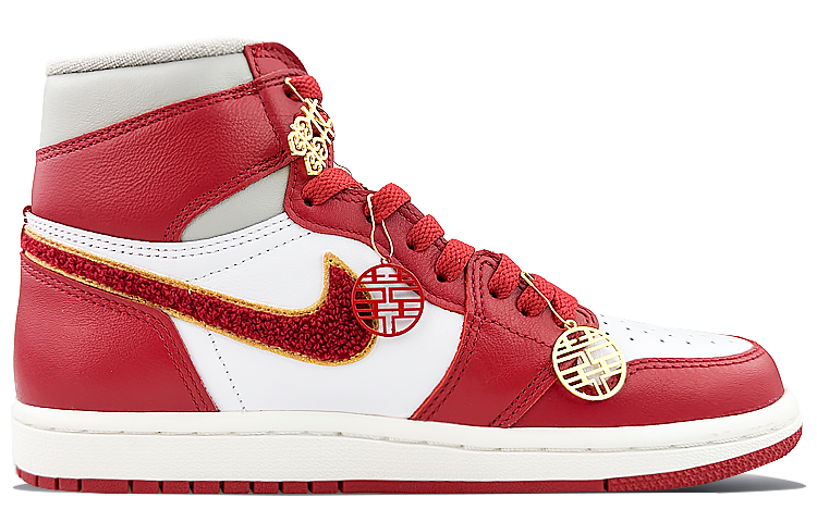 Lookbook (W) 에어 조던 1 레트로 '레드 골드 웨딩' (커스텀) DJ4891-061(Team40-祥云婚鞋S-BOX)