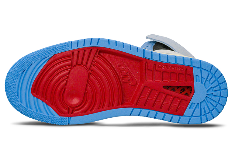 Details for 【定製籃球鞋】Jordan Air Jordan 1 反轉北卡 TMS 多巴胺 秋冬戶外搭配 防滑耐磨 高筒 復古籃球鞋 女款 黑藍