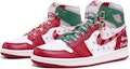 Lookbook (W) 에어 조던 1 레트로 OG '뉴스타일 첸ille 화이트 레드 그린' (커스텀) DJ4891-061(TeamTen-女款圣诞星星)