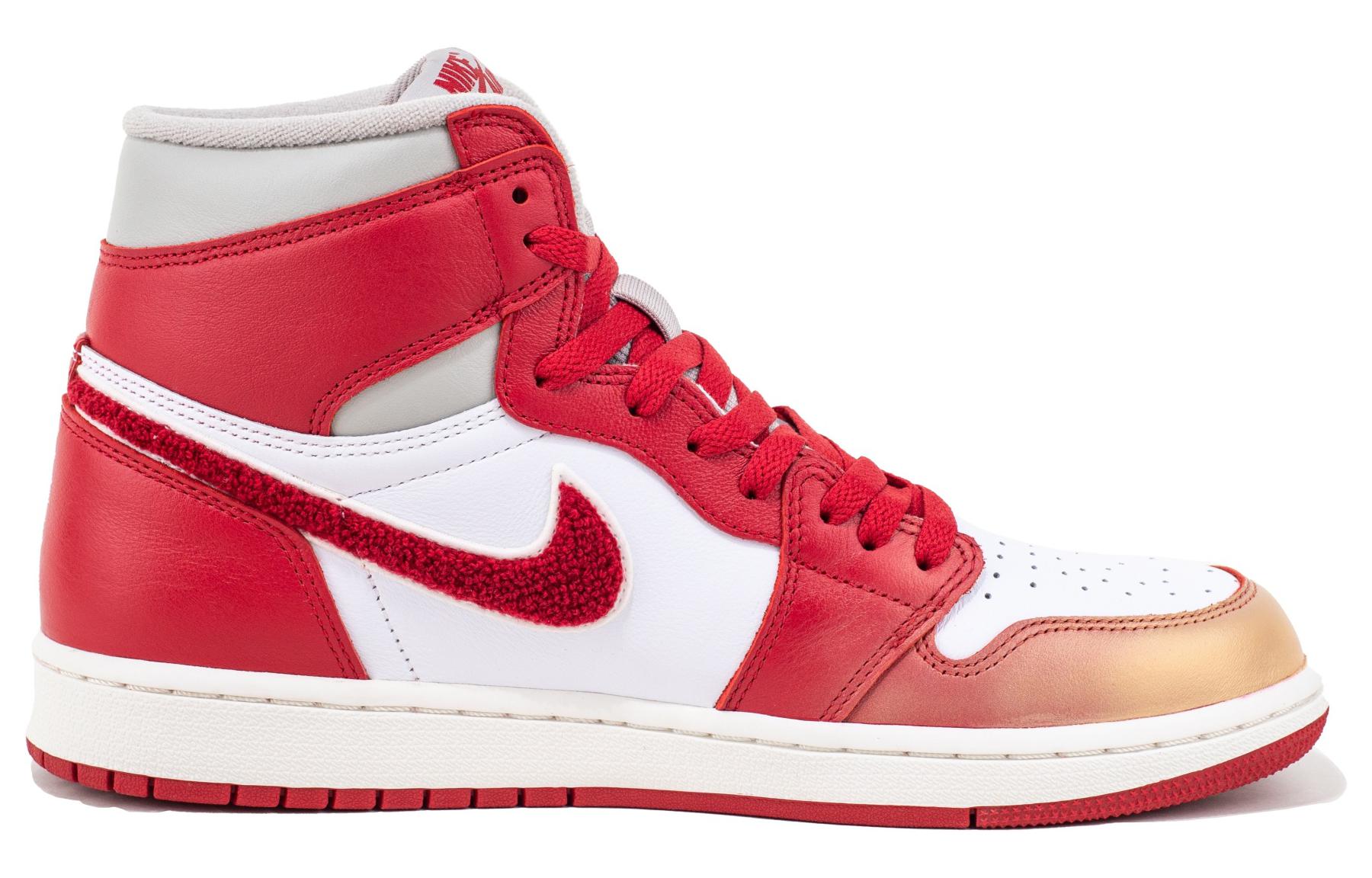 [Custom Shoes] (W) Jordan 1 High 'Golden White Red Wedding' 圖 3