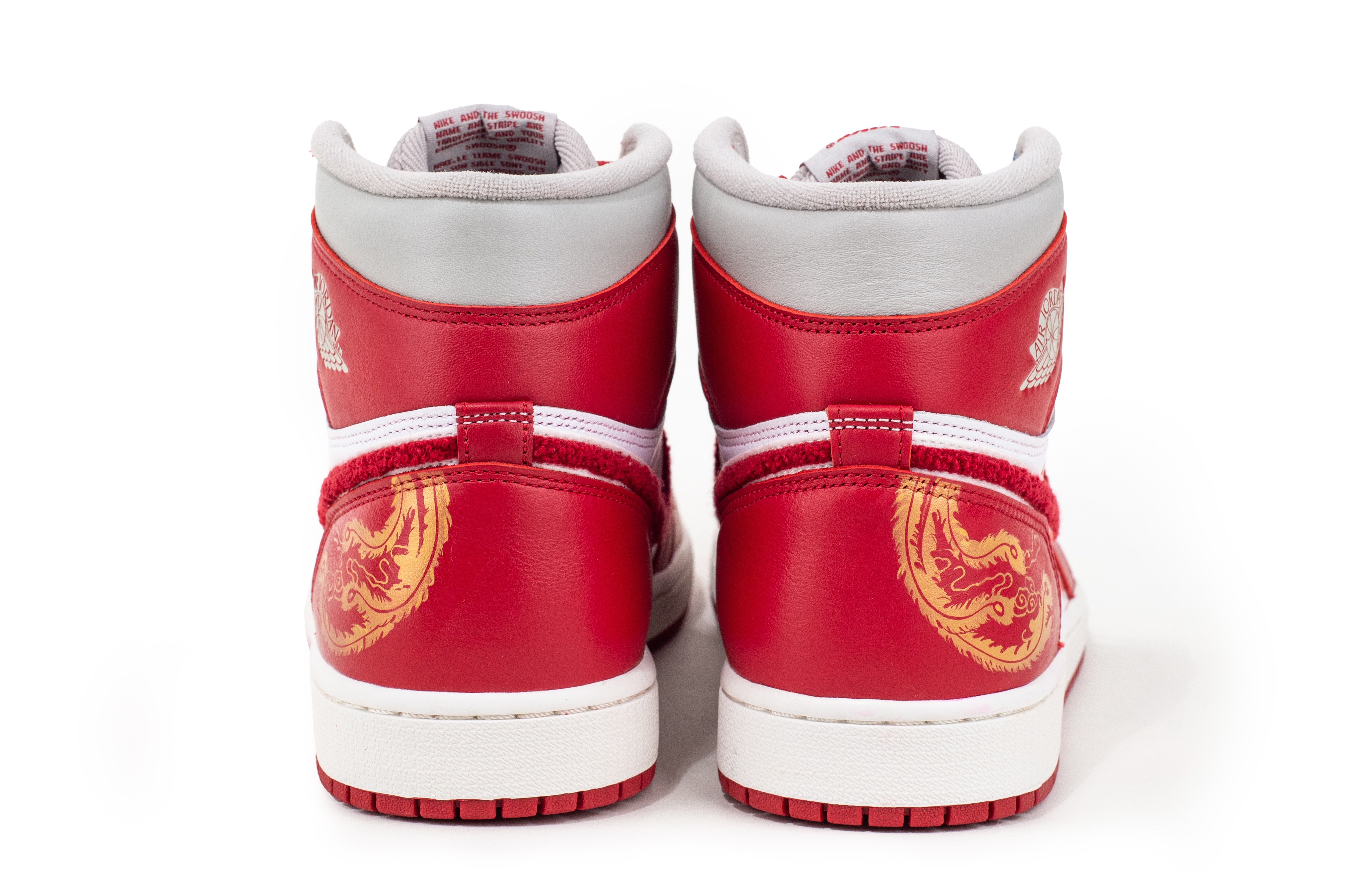 [Custom Shoes] (W) Jordan 1 High 'Golden White Red Wedding' 圖 5