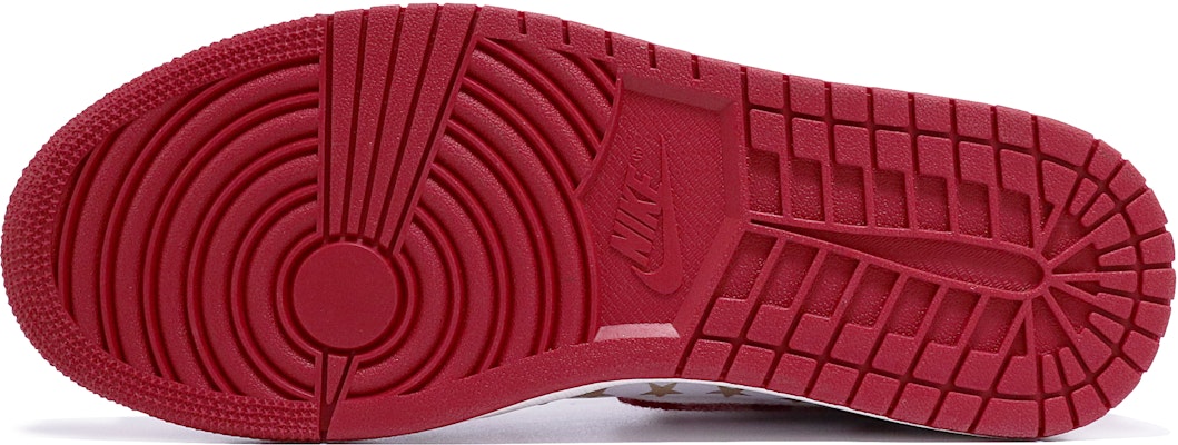 (W) 에어 조던 1 레트로 OG '뉴스타일 첸ille 화이트 레드 그린' (커스텀) DJ4891-061(TeamTen-女款圣诞星星) Details for (W) 에어 조던 1 레트로 OG '뉴스타일 첸ille 화이트 레드 그린' (커스텀) DJ4891-061(TeamTen-女款圣诞星星)