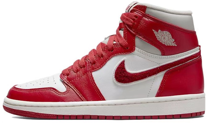 【客製球鞋】Jordan Air Jordan 1 Retro High OG 聖誕主題 星星 文字 潮流 高幫 復古籃球鞋 女款 白紅綠 特殊禮盒版 1