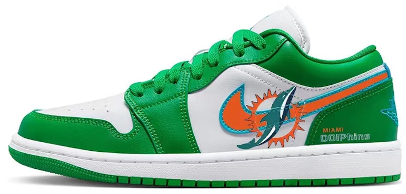 【定制球鞋】 Jordan Air Jordan 1 星月海豚 藍色好運 潮流復古 減震防滑 低筒 復古籃球鞋 女款 白綠藍 Buy 【定制球鞋】 Jordan Air Jordan 1 星月海豚 藍色好運 潮流復古 減震防滑 低筒 復古籃球鞋 女款 白綠藍