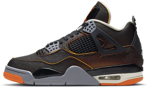 【定制球鞋】Air Jordan 4 Retro SE 萬聖節南瓜 麻繩鞋帶 改色 撞色 麻布 拼貼 中幫 復古籃球鞋 女款 黑橙 Purchase 【定制球鞋】Air Jordan 4 Retro SE 萬聖節南瓜 麻繩鞋帶 改色 撞色 麻布 拼貼 中幫 復古籃球鞋 女款 黑橙